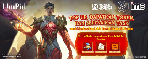 MLBB 11.11 Makin Meriah Bersama Tri & IM3!